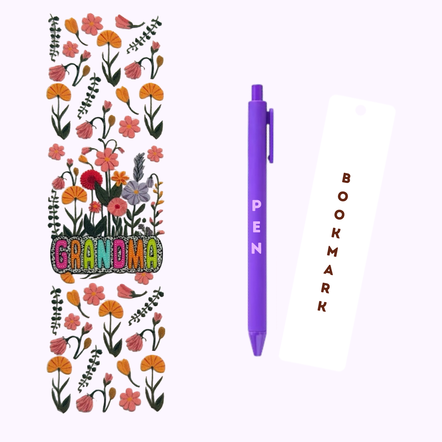 Grandma Pen/Bookmark Wrap #44