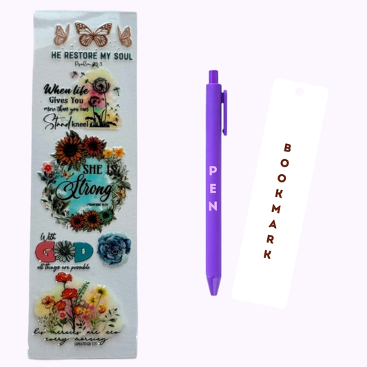 She is Strong Pen/Bookmark Wrap #73