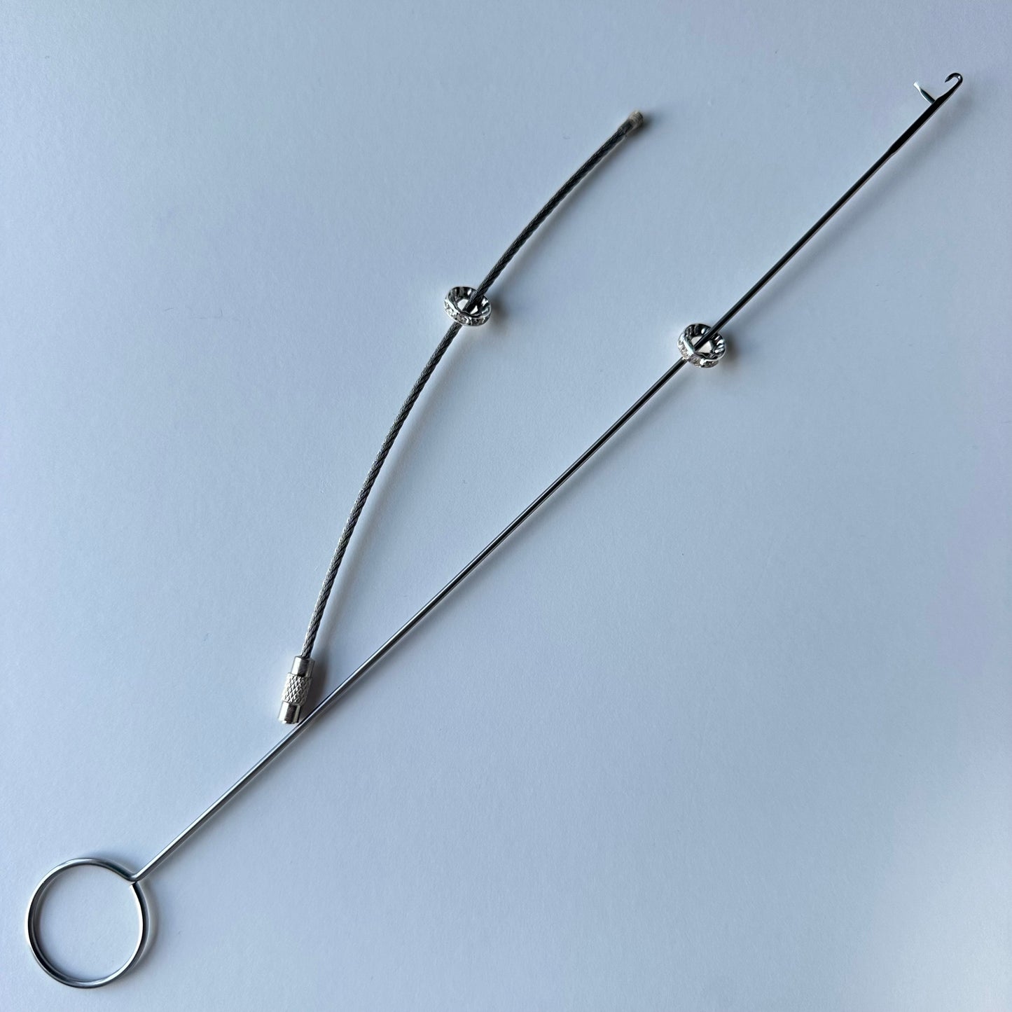 10mm Wide Hole Rhinestone Spacers