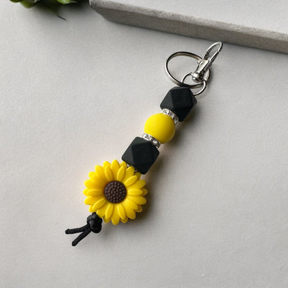 Daisy Flower Keychains