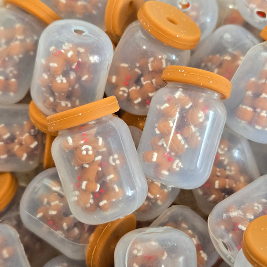 3D Jar of Gingerbread Men