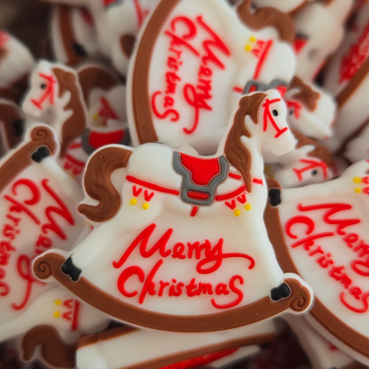 Merry Christmas Rocking Horse