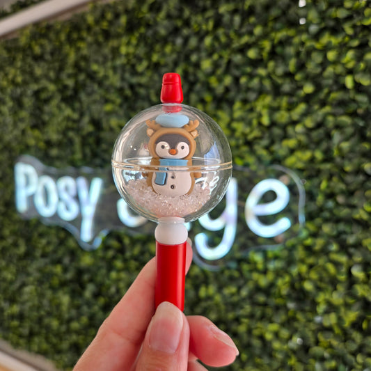3D Penguin Shaker Pen Kit