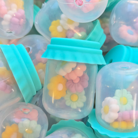 3D Jar of Flowers