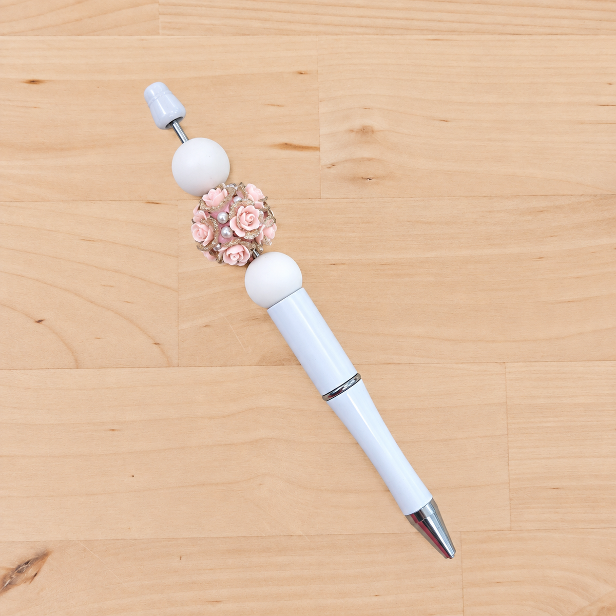 19mm Light Pink 3D Flower 1pc