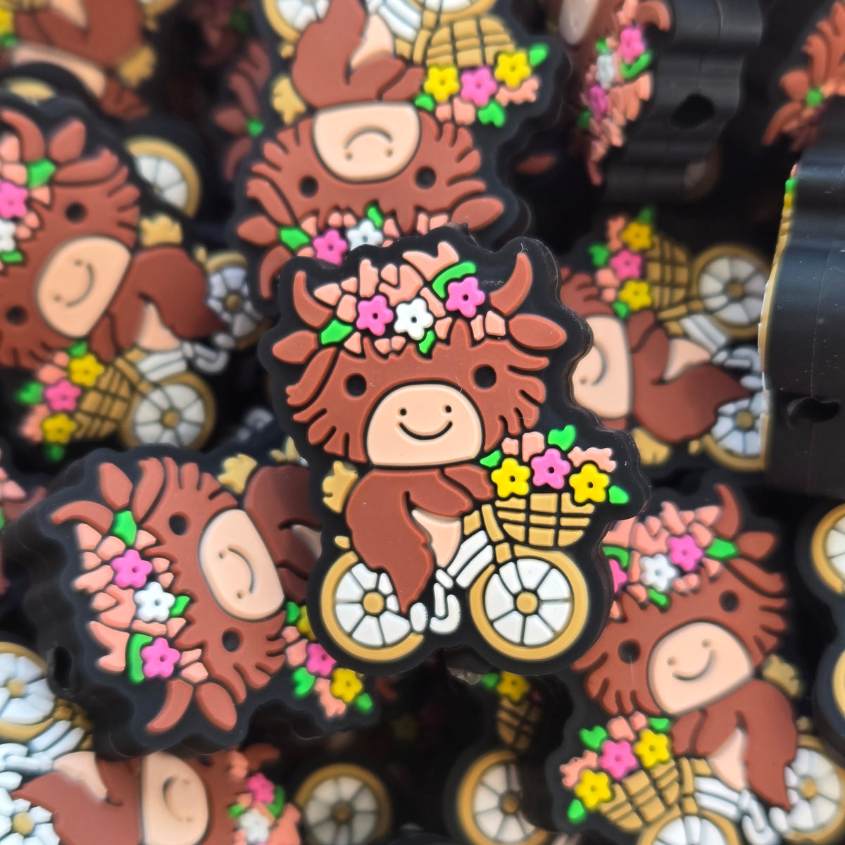 Moo Cow Riding Bike