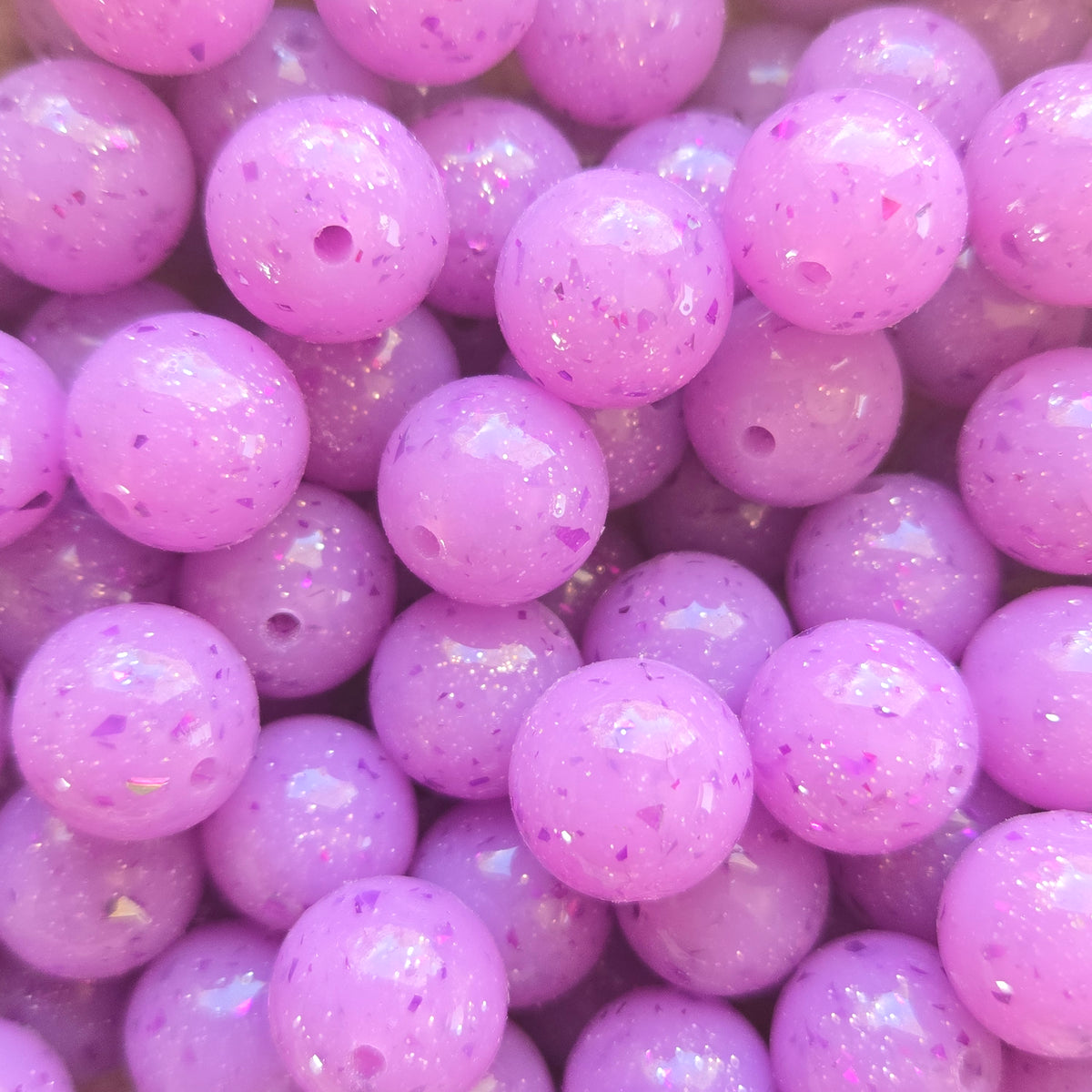 Purple with Plum Confetti