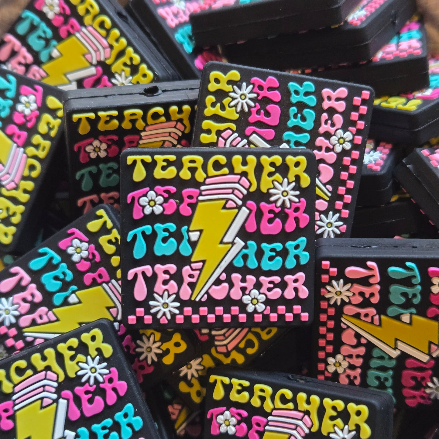 Teacher with Lightning Bolt