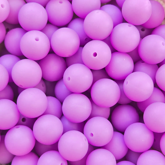 Purple Glows Bluish
