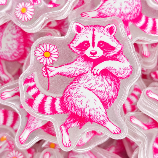 Pink Raccoon